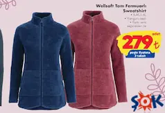 WELLSOFT TAM FERMUARLI SWEATSHİRT fiyat ve kampanya bilgisi